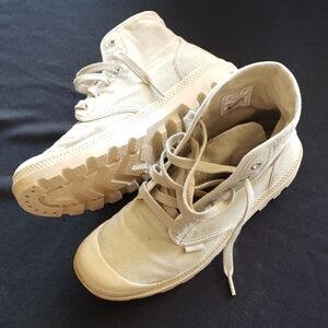 Canvas High-Top Sneakers